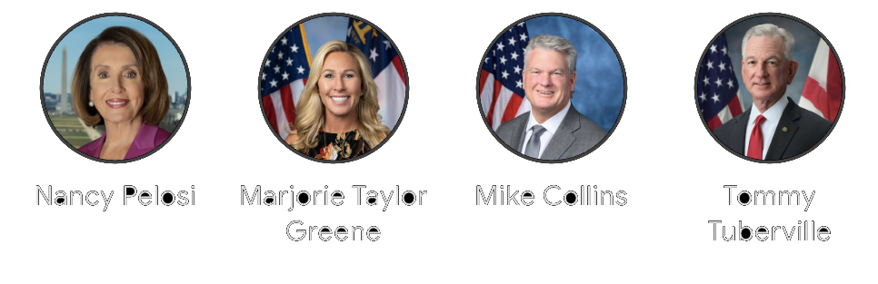 Politician trading data