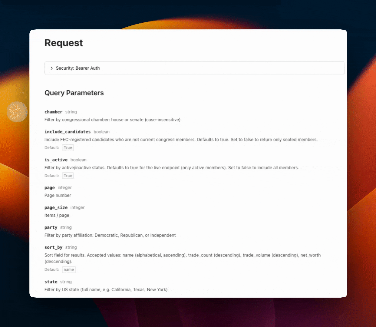 Responses demo